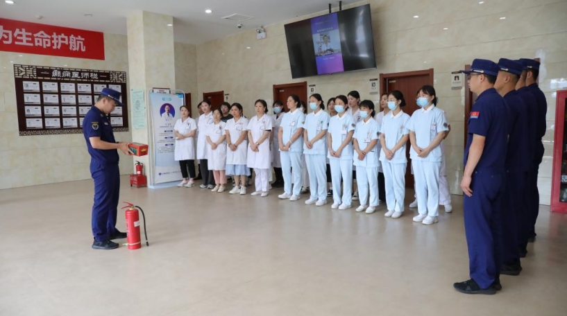 太原癲癇病醫院消防演練